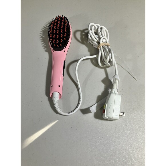Tested Pink Chic Republic Professional Hair Straightening Brush - Picture 1 of 5